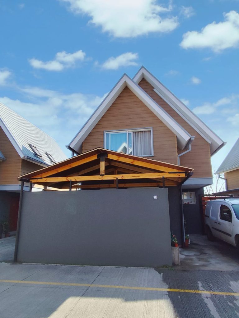 Cobertizo exterior a medida